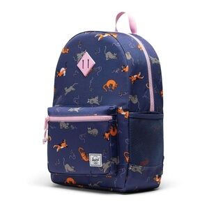 Herschel Playing Cats Backpack OS Blue New With Tags‎